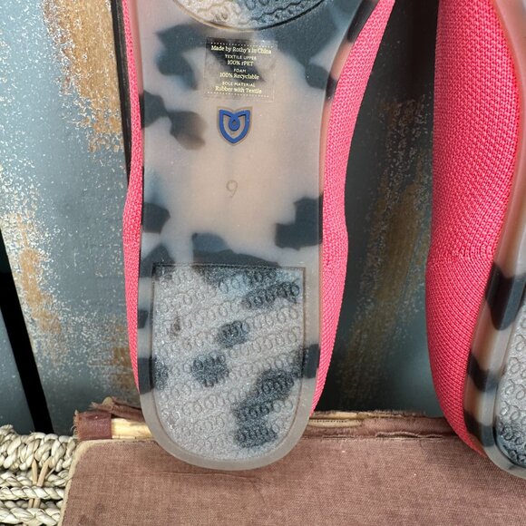 Rothy's The Flat Limited Edition Grapefruit Sz 9 - Picture 14 of 16